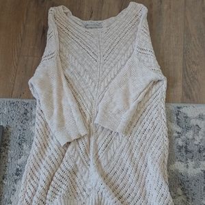 Cream sweater